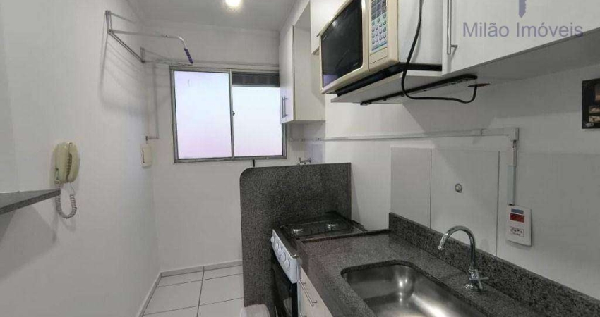 Apartamento  2 dormitórios para locação, 47 m² - Condomínio Parque Sicília - Vossoroca - Votorantim/SP