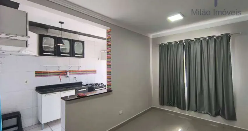 Apartamento 2 dormitórios para alugar, 47 m² - condomínio parque sicília - vossoroca - votorantim/sp