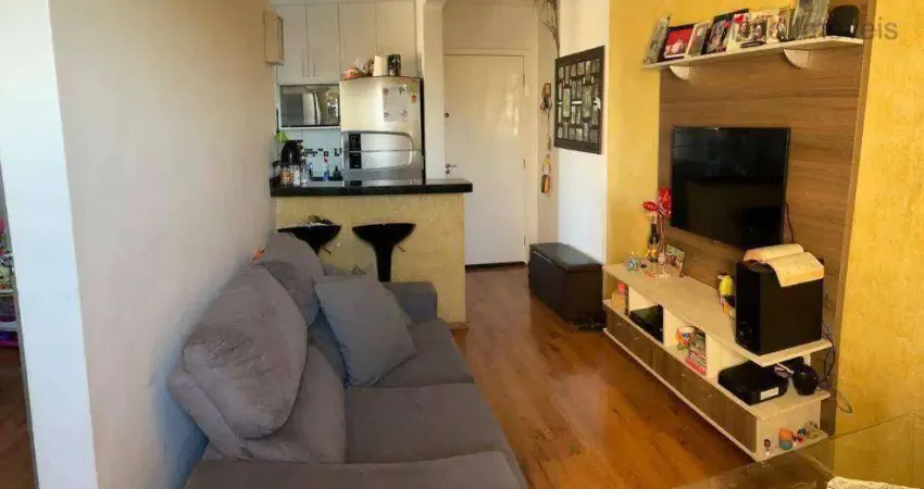 Apartamento 2 dormitórios à venda, 47 m² - condomínio parque sicília - votorantim/sp