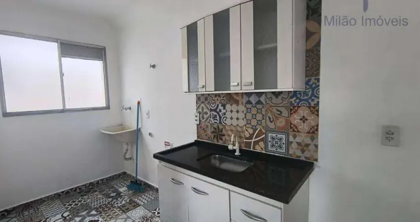 Apartamento 2 dormitórios para alugar, 47 m² - Condomínio Parque Sicília - Vossoroca - Votorantim/SP