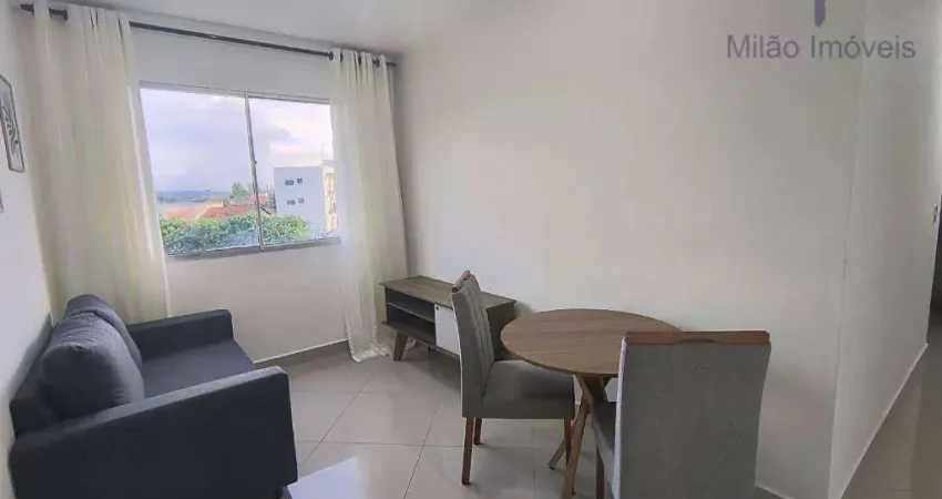 Apartamento mobiliado 2 dormitórios para alugar, 47 m² - Condomínio Parque Sicília - Vossoroca - Votorantim/SP