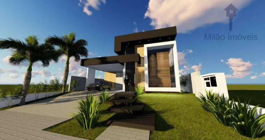 Casa térrea 3 suítes à venda, 225m², Alphaville Nova Esplanada III em Votorantim/SP