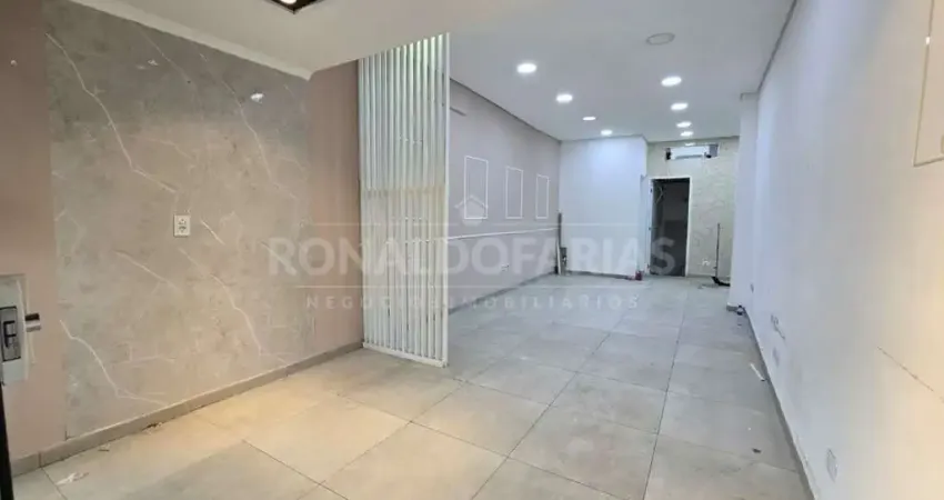 Salão comercial para locação em frente ao supermercado sonda na cidade dutra 60 m²