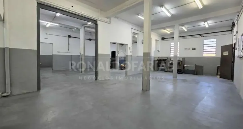 Galpão comercial com 583 m² e 6 vagas para locação ou venda em interlagos