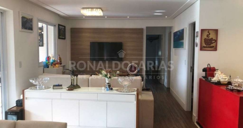 Apartamento a venda com 122 m² e 03 suítes na região do Morumbi
