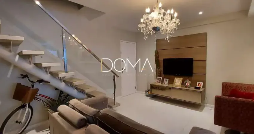 Cobertura duplex com fino acabamento e decoração, próximo a praia do forte