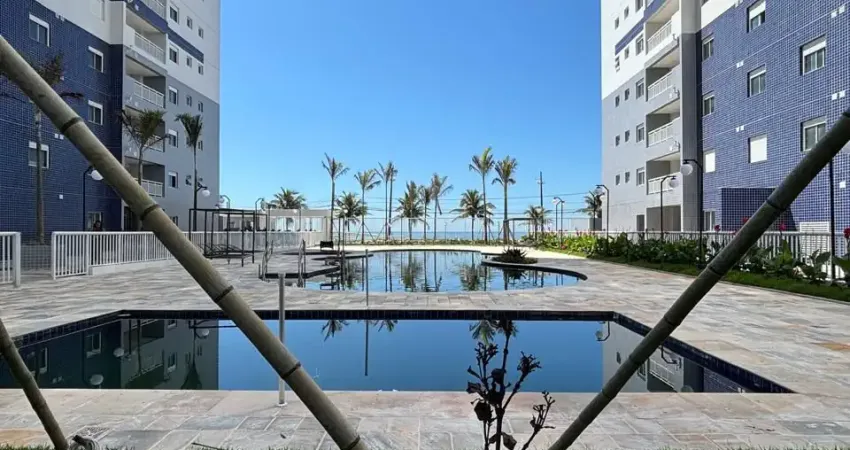 Apartamento dois quartos, varanda gourmet e vaga de frente pro Mar