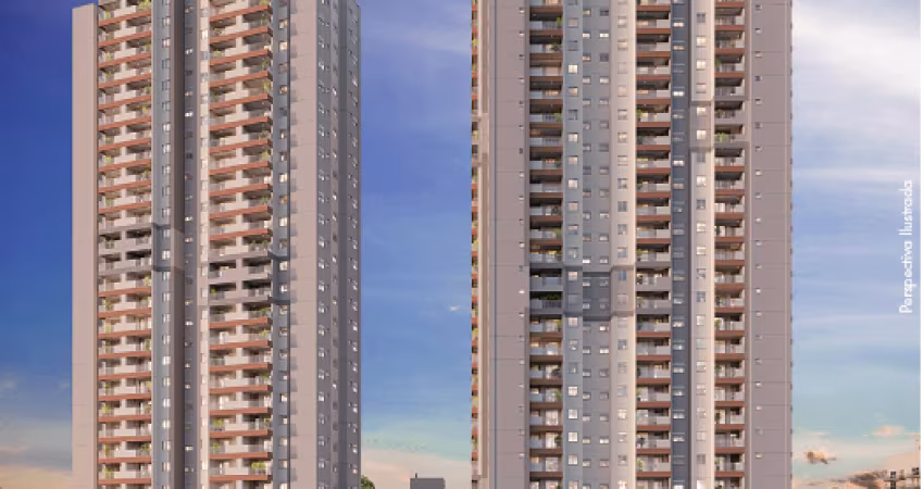 Apê de 2dorms., com varanda e vaga ao lado do Metrô!
