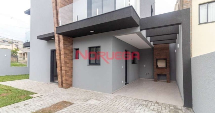 Imperdível: Casa à venda em Colombo-PR, Santa Terezinha, 3 quartos, 1 suíte, 2 salas, 3 banheiros, 2 vagas, 82,75 m²!
