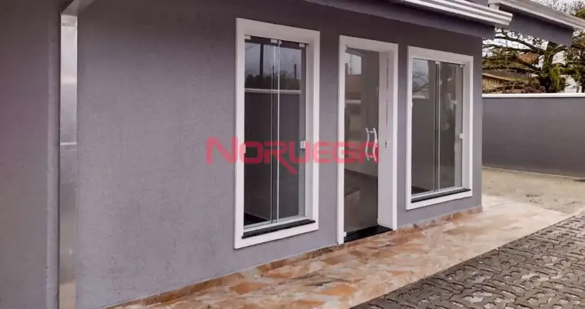 Casa à venda em pontal do paraná-pr, no leblon: 2 quartos, sala, banheiro, garagem e 52,03m²!