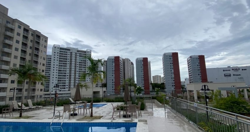 Estilo Ponta Negra, 2 Quartos, 1 Suite, Andar Alto, 1 Vaga de Garagem