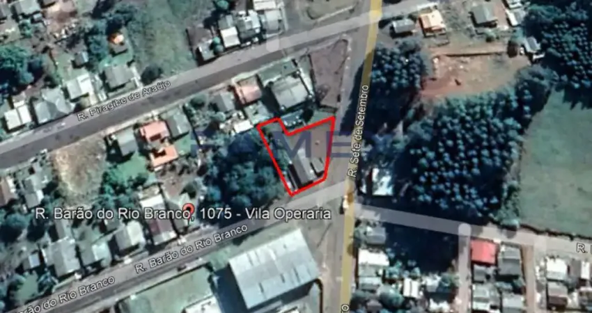 TERRENO DE ESQUINA EM CLEVELÂNDIA AO LADO DO CTG VAQUEANOS - TE428