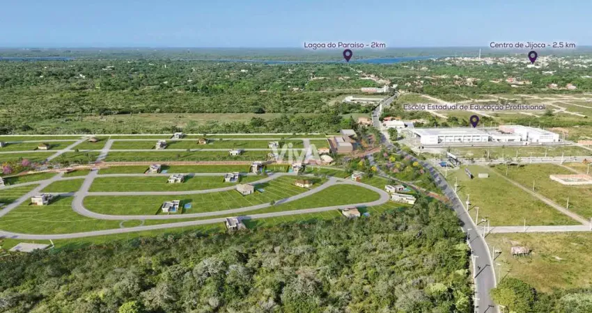 LOTES com parcela  partir de R$ 540/mês no  VIVART JERI,