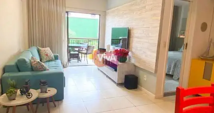 Apartamento com 2 suítes no Porto das Dunas  - Porteira fechada