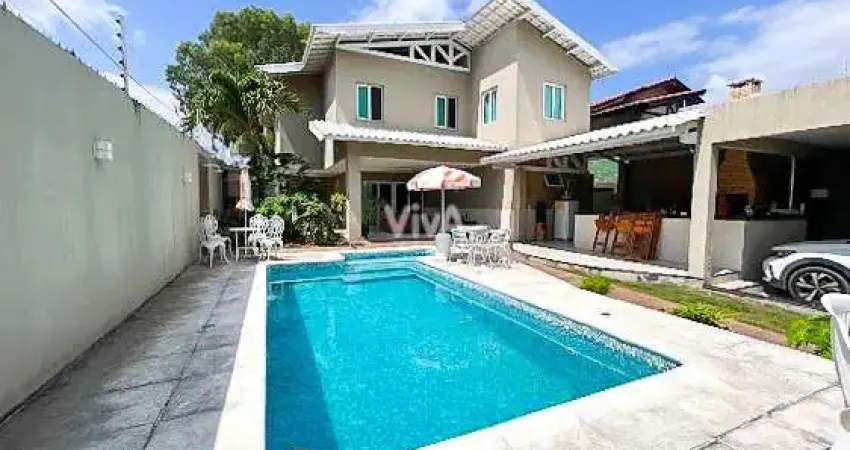 Casa em condomínio com 4 suítes no edson queiroz - porteira fechada