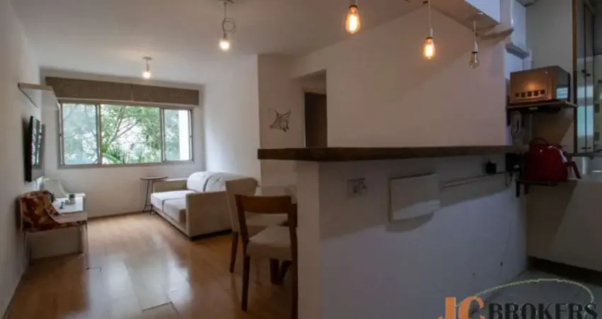 Apartamento com 53 m² de área útil,  2 quartos bem iluminados, 1 vaga