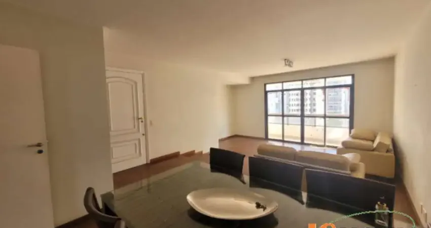Apartamento com 132 m², 2 dormitórios, sendo 2 suítes, sala para 2 ambientes, varanda, 2 vagas