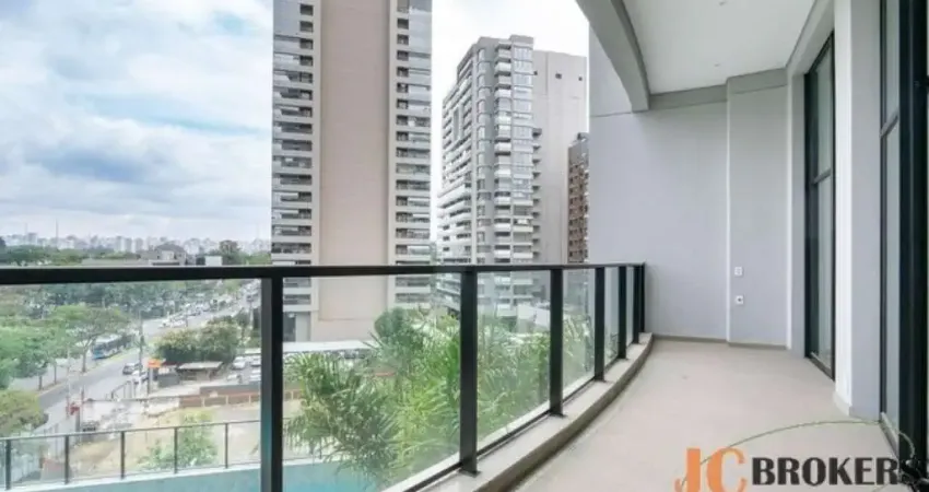 Apartamento com 64m² de área útil, 1 dormitório, 1 vaga de garagem