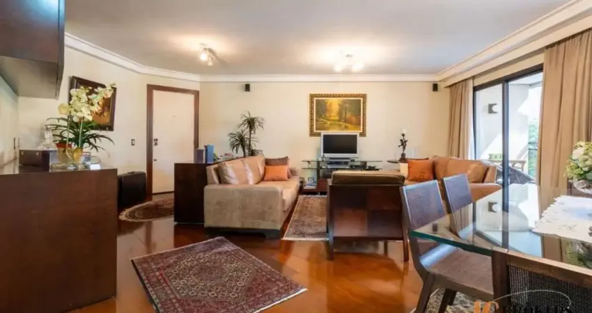 Apartamento com 120m² de área útil, 3 dormitórios sendo 1 suíte e 2 vagas.