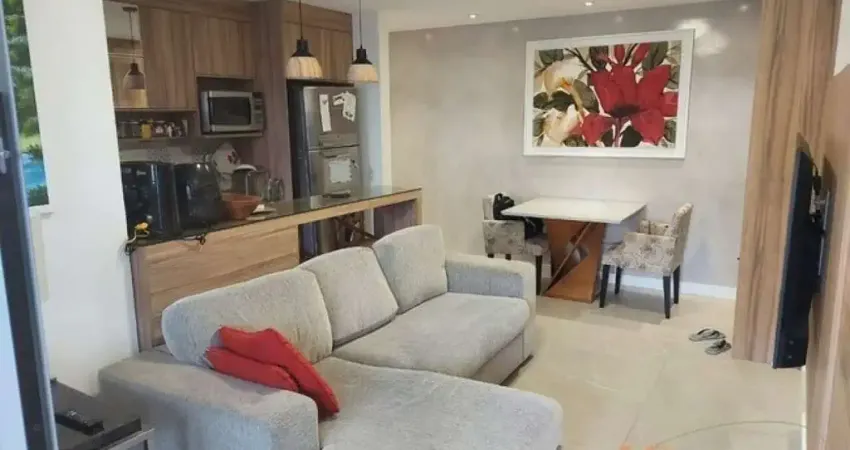 Apartamento com 71m² de área útil, 2 dormitórios (sendo 1 suíte), banheiro social, varanda, 1 vaga