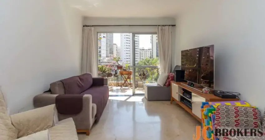 Apartamento com 98m² de área útil, 3 dormitórios sendo 1 suíte, 2 vagas
