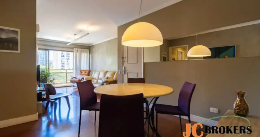 Apartamento com 104 m², 3 dormitórios, sendo 1 suíte, sala para 2 ambientes, 2 vagas