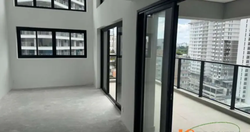 Apartamento duplex com 105 m², 2 dormitórios sendo 2 suítes, sala para dois ambientes, 2 vagas