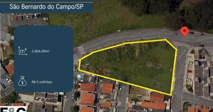 Terreno à venda no Jordanópolis, São Bernardo do Campo