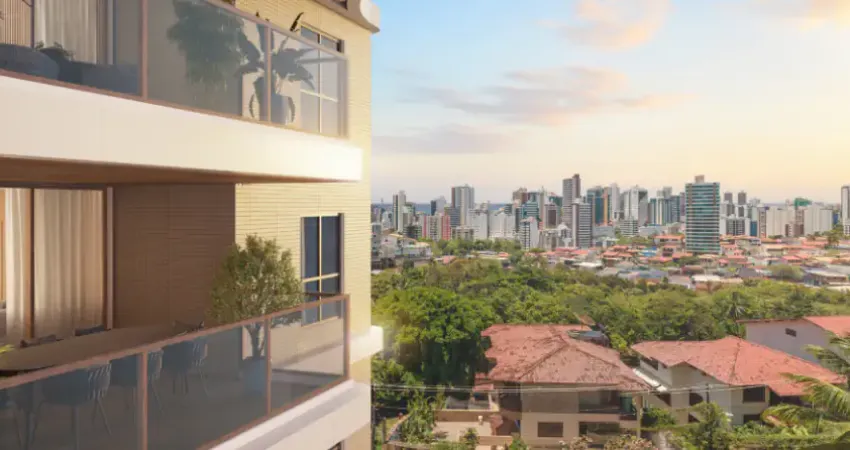 Apartamento de 120m² com 3 suítes no Caminho das Árvores