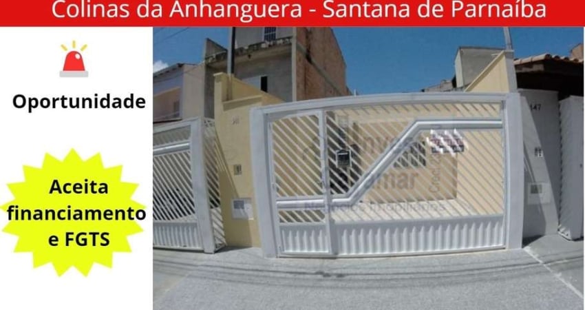 Casa para Venda em Santana de Parnaíba, Colinas da Anhanguera, 2 dormitórios, 1 suíte, 2 banheiros, 2 vagas