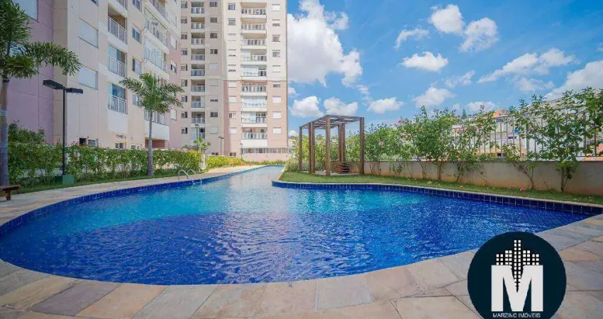Apartamento com 50m², 2 Quartos, Varanda, 1 Vaga - Osasco