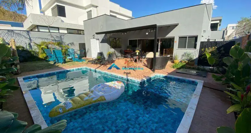 Casa térrea c/ 3 dorms, área gourmet c/ piscina, cond. terras de jundiaí (aceita permuta)