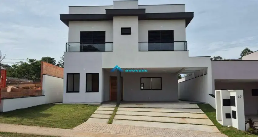 Sobrado a venda no cond.pecan em itupeva com 3 suítes master e 4 vagas de garagem