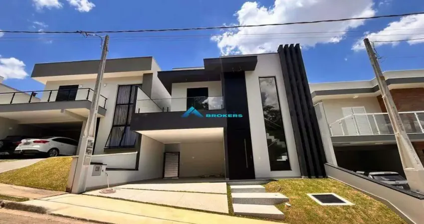 Casa em condominio à venda, 3 quartos, 3 suítes, 4 vagas, chácara morada mediterrânea - jundiaí/sp