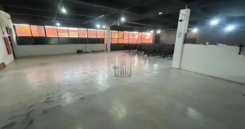Salão piso superior e cobertura para locação, 750 m². excelente localização!