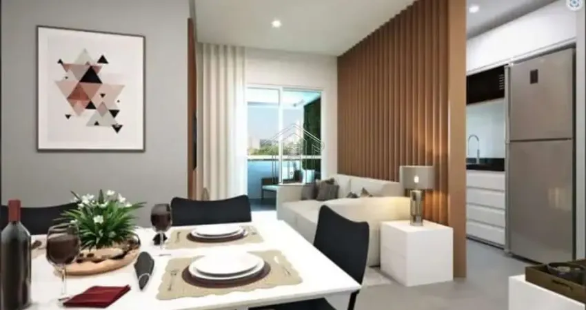 Apartamento em condomínio para venda no bairro campestre, 2 dorm, 1 vagas, 54 m