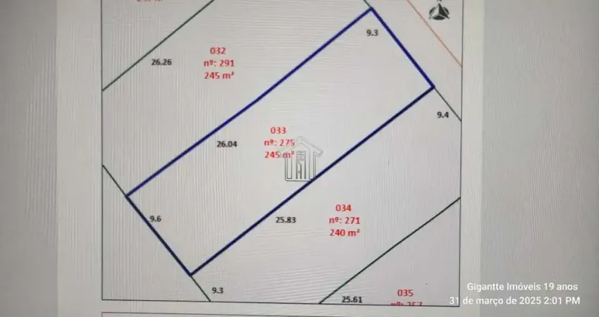 Terreno à venda na Vila Alpina, Santo André