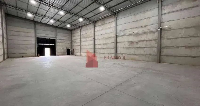 Aluguel: armazém logístico 450 metros frente rodovia de itajaí