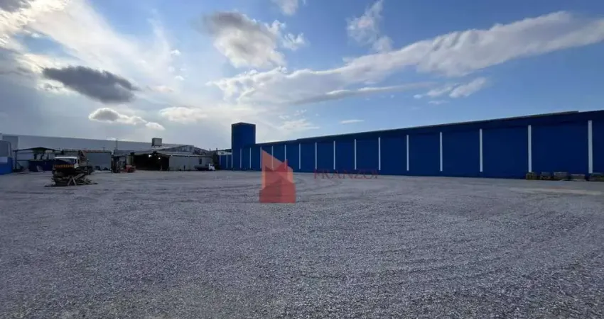 Aluguel: terreno pavimentado 4000 metros próximo da br-101 em itajaí