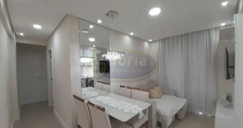 APTO NO DEMARCHI COM 02 DORMITÓRIOS COM PLANEJADOS 50 M²