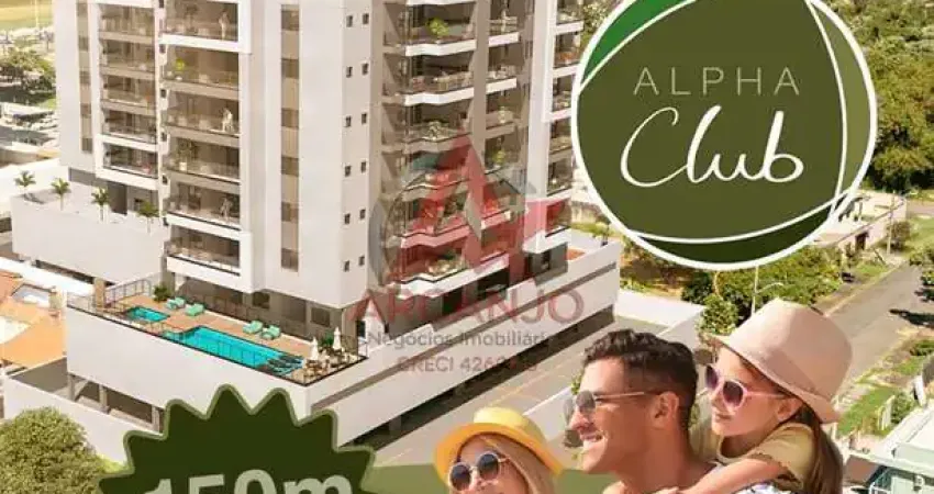 ALPHA CLUB - Apartamento na planta quadra mar em Caraguatatuba/SP