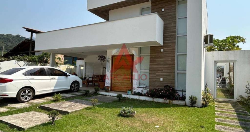 UBATUBA COUNTRY CLUBE - Casa A Venda Em Condomínio Fechado Com 4 Dormitórios - Ubatuba-SP