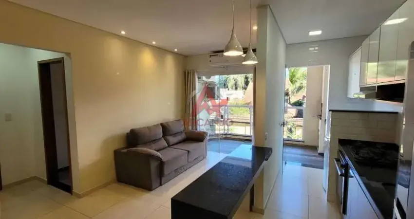 Apartamento mobiliado para locação definitiva no Centro de Ubatuba - SP