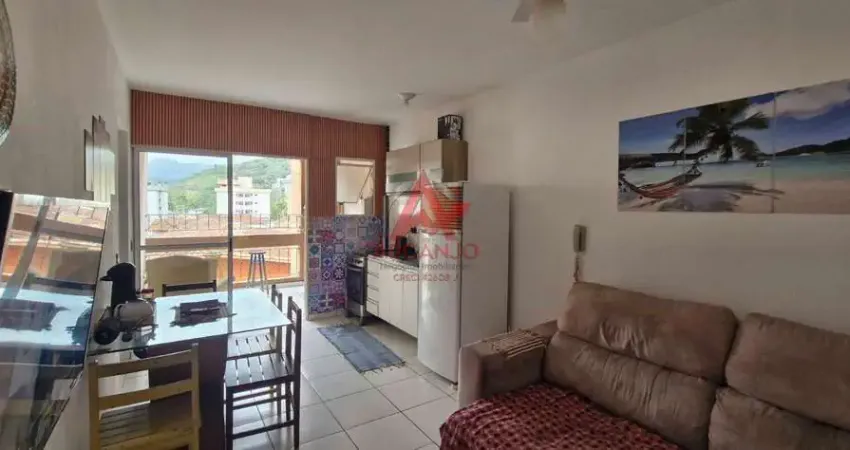 pApartamento a venda no centro de Ubatuba com 02 dormitórios , sendo 01 suíte/p