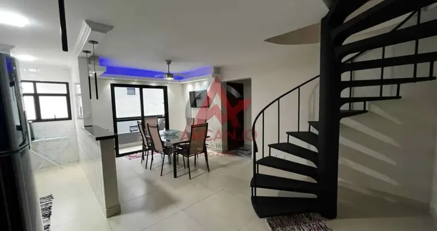 Apartamento cobertura duplex com área gourmet no itaguá disponível á venda
