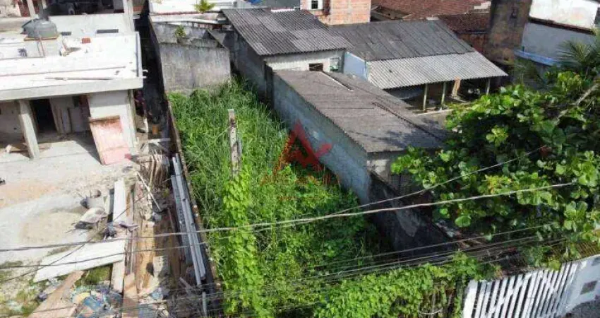 Terreno a Venda no Pereque açu de 5m² de frente por 25m² de Profundidade