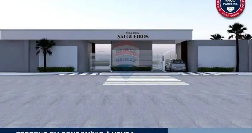 Terreno à venda, no condomínio fechado vila dos salgueiros em americana, 129m²