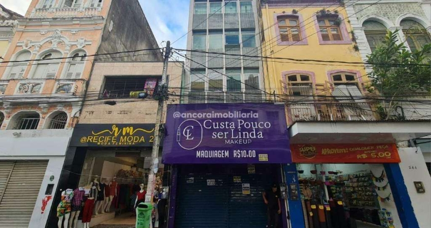 Ponto comercial para alugar na Rua Nova, Santo Antônio, Recife