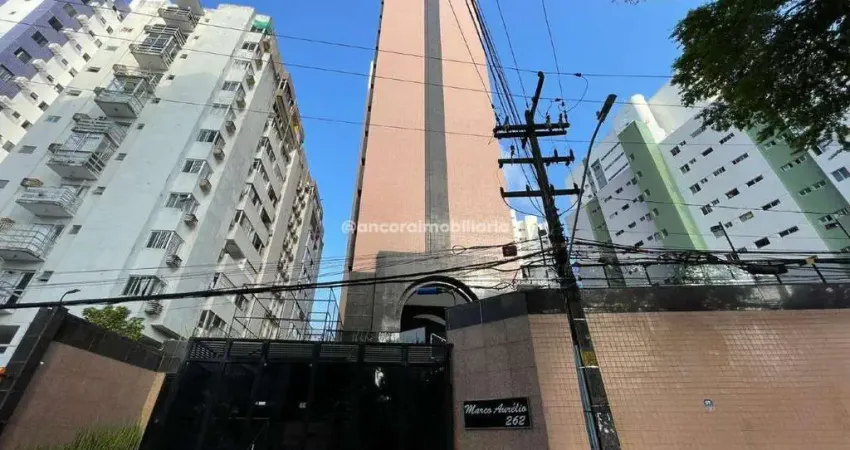 Apartamento cobertura de alto padrão à venda, 5 quartos, 4 Suítes e 3 vagas, Aflitos - Recife/PE