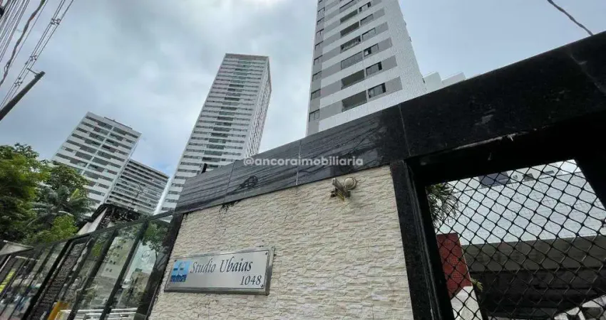 Apartamento para aluguel, 1 quarto, 1 vaga, casa forte - recife/pe
